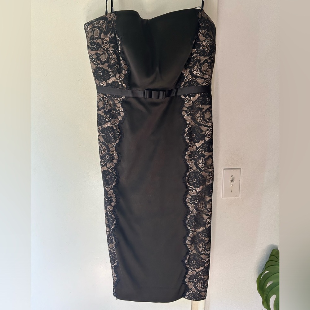 Tadashi strapless dress